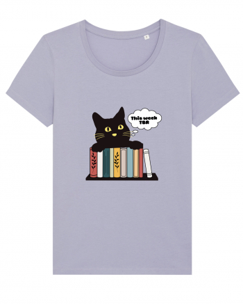 Bookish cat Lavender