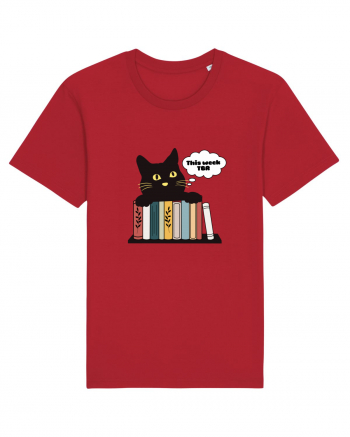 Bookish cat Red