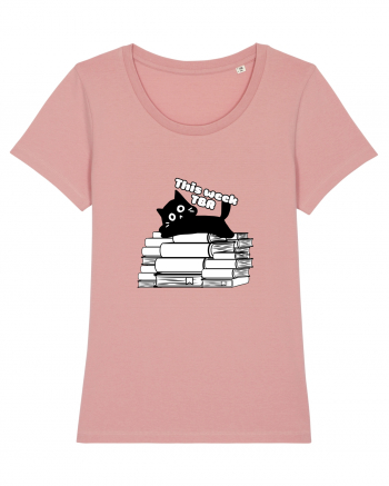 Bookish cat Canyon Pink