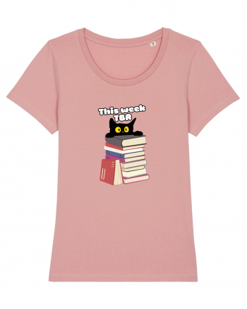 Bookish cat Canyon Pink