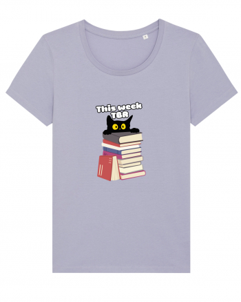 Bookish cat Lavender