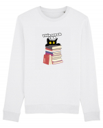 Bookish cat Bluză mânecă lungă Unisex Rise