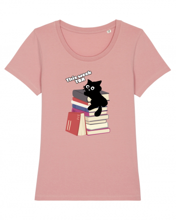 Bookish cat Canyon Pink