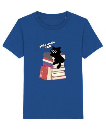 Bookish cat Majorelle Blue