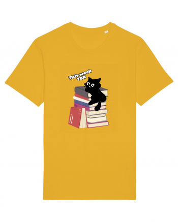 Bookish cat Spectra Yellow