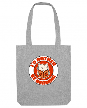 Bookish cat Heather Grey