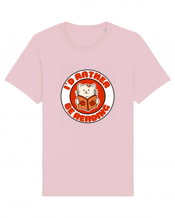 Bookish cat Cotton Pink