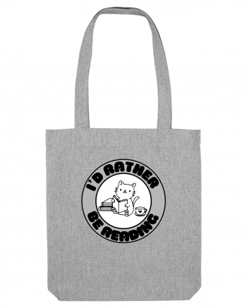 Bookish cat Heather Grey