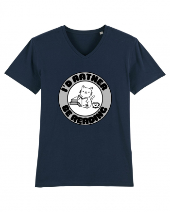 Bookish cat French Navy