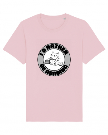 Bookish cat Cotton Pink