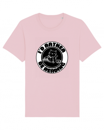 Bookish cat Cotton Pink