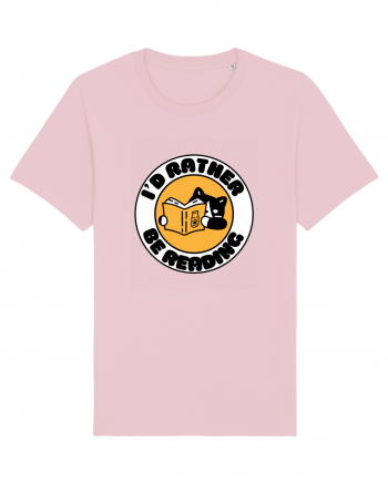 Bookish cat Cotton Pink