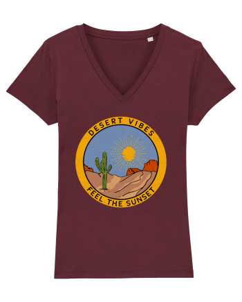 Feel the sunset Burgundy