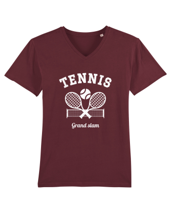 Vintage Tennis Burgundy