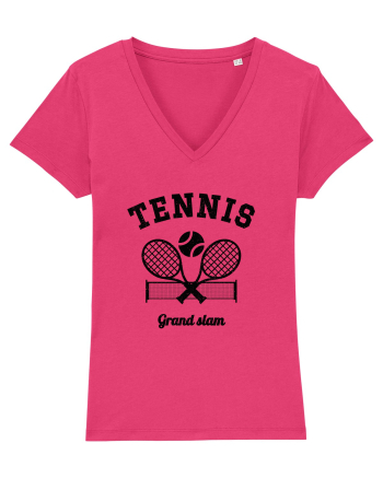 Vintage Tennis Raspberry