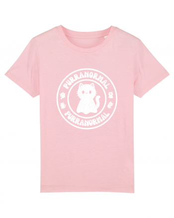 Purranormal Cat Pun Cotton Pink