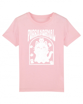 Purranormal Cat Pun Cotton Pink