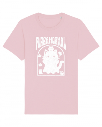 Purranormal Cat Pun Cotton Pink