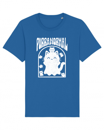 Purranormal Cat Pun Royal Blue