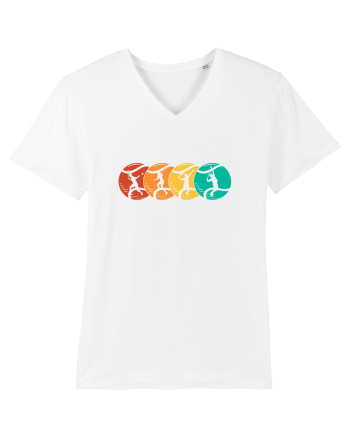 Retro Tennis White
