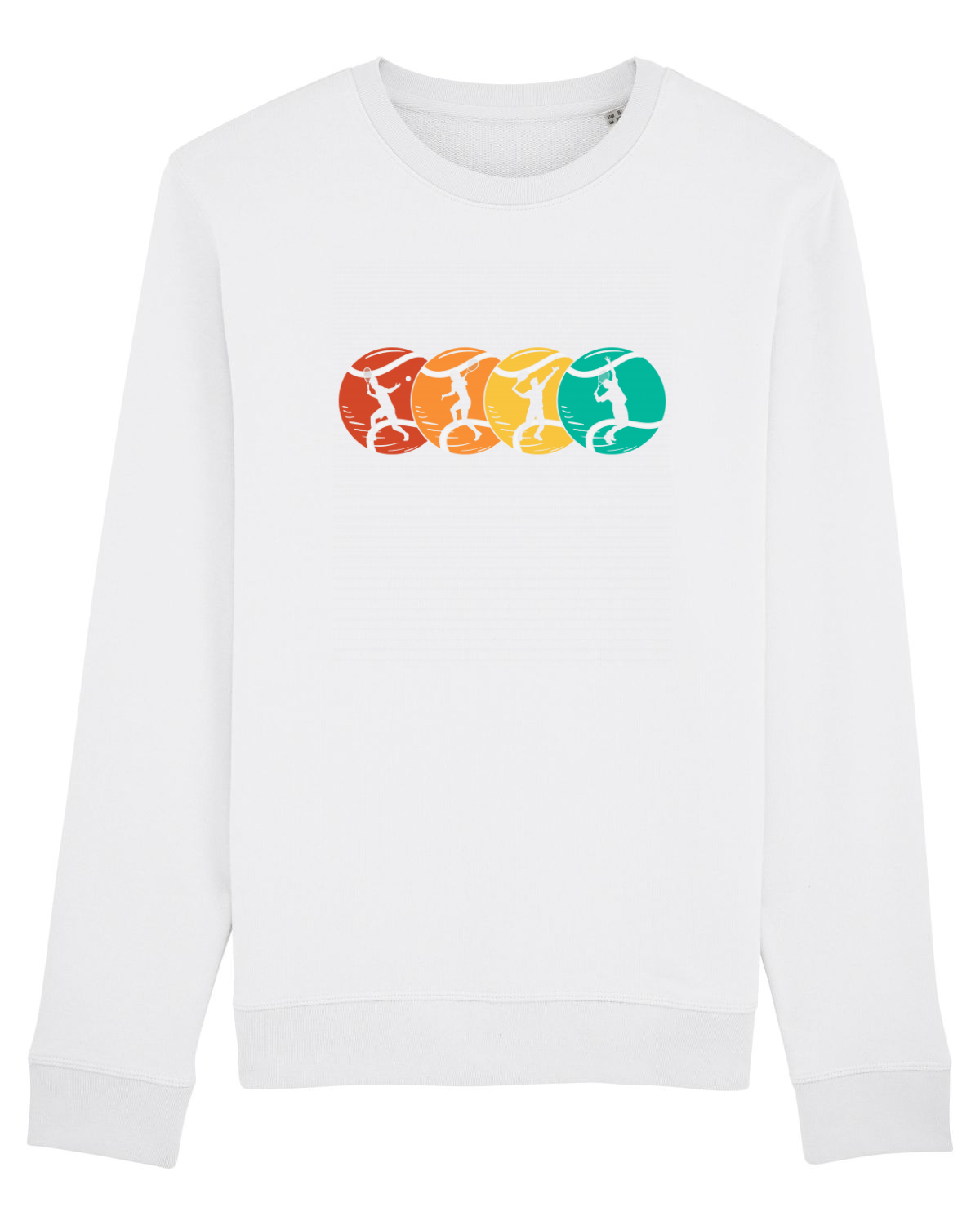 Bluză mânecă lungă Unisex Rise White