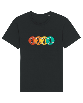 Retro Tennis Black