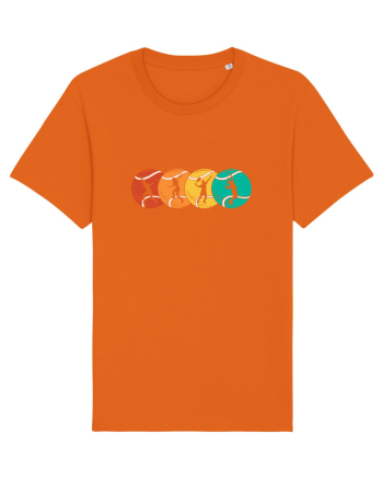 Retro Tennis Bright Orange