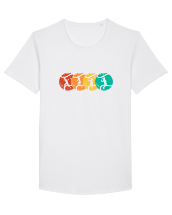 Retro Tennis White