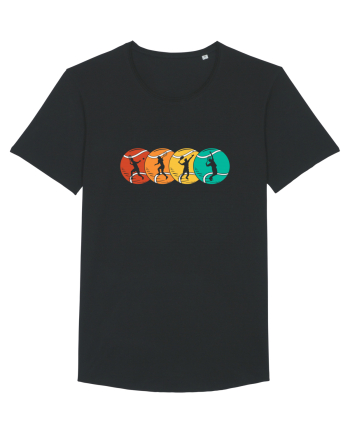 Retro Tennis Black