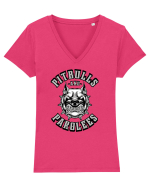 Pitbull And Parolees Tricou mânecă scurtă guler V Damă Evoker