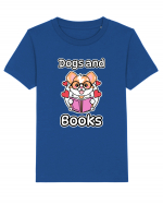 Kawaii Dog Reading A Book Tricou mânecă scurtă  Copii Mini Creator