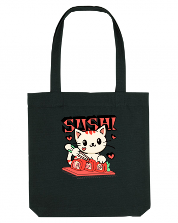 Sushi  Cat  Black