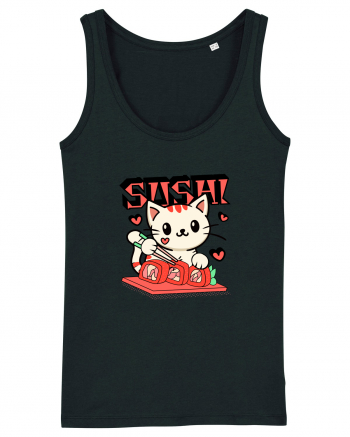 Sushi  Cat  Black