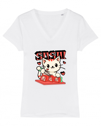 Sushi  Cat  White