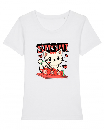 Sushi  Cat  White