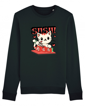 Sushi  Cat  Black