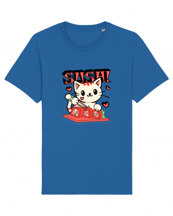 Sushi  Cat  Royal Blue