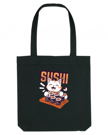 Sushi  Cat  Black