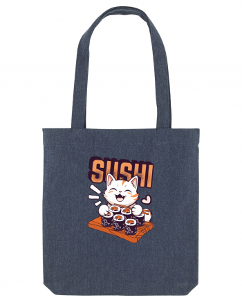 Sushi  Cat  Midnight Blue