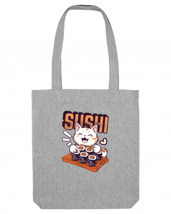 Sushi  Cat  Heather Grey