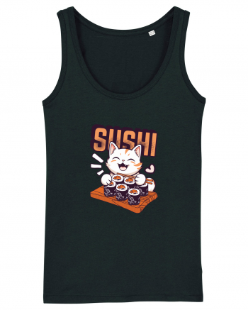 Sushi  Cat  Black