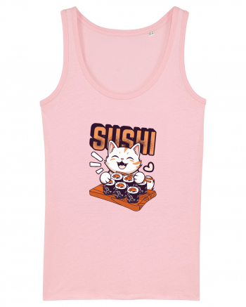 Sushi  Cat  Cotton Pink