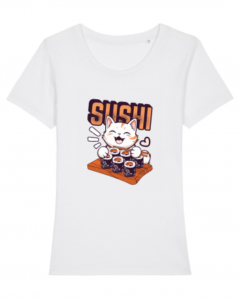 Sushi  Cat  White