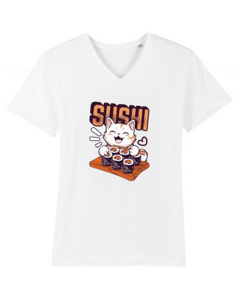 Sushi  Cat  White