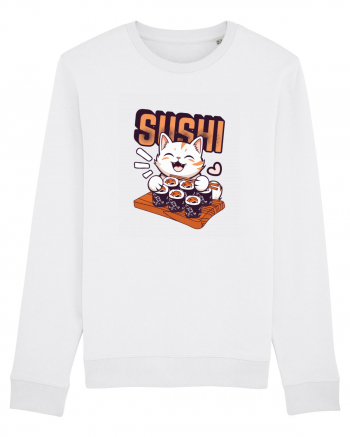 Sushi  Cat  White