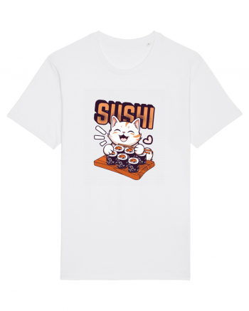 Sushi  Cat  White