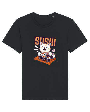 Sushi  Cat  Black