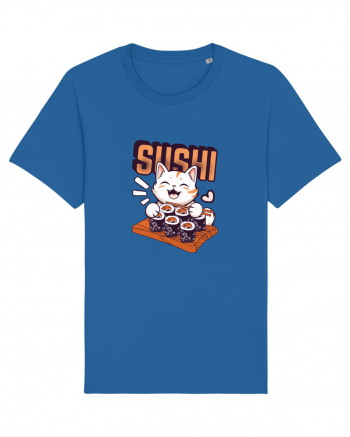 Sushi  Cat  Royal Blue