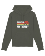 Music Is My Therapy Hanorac Unisex Drummer