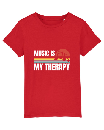 Music Is My Therapy Red